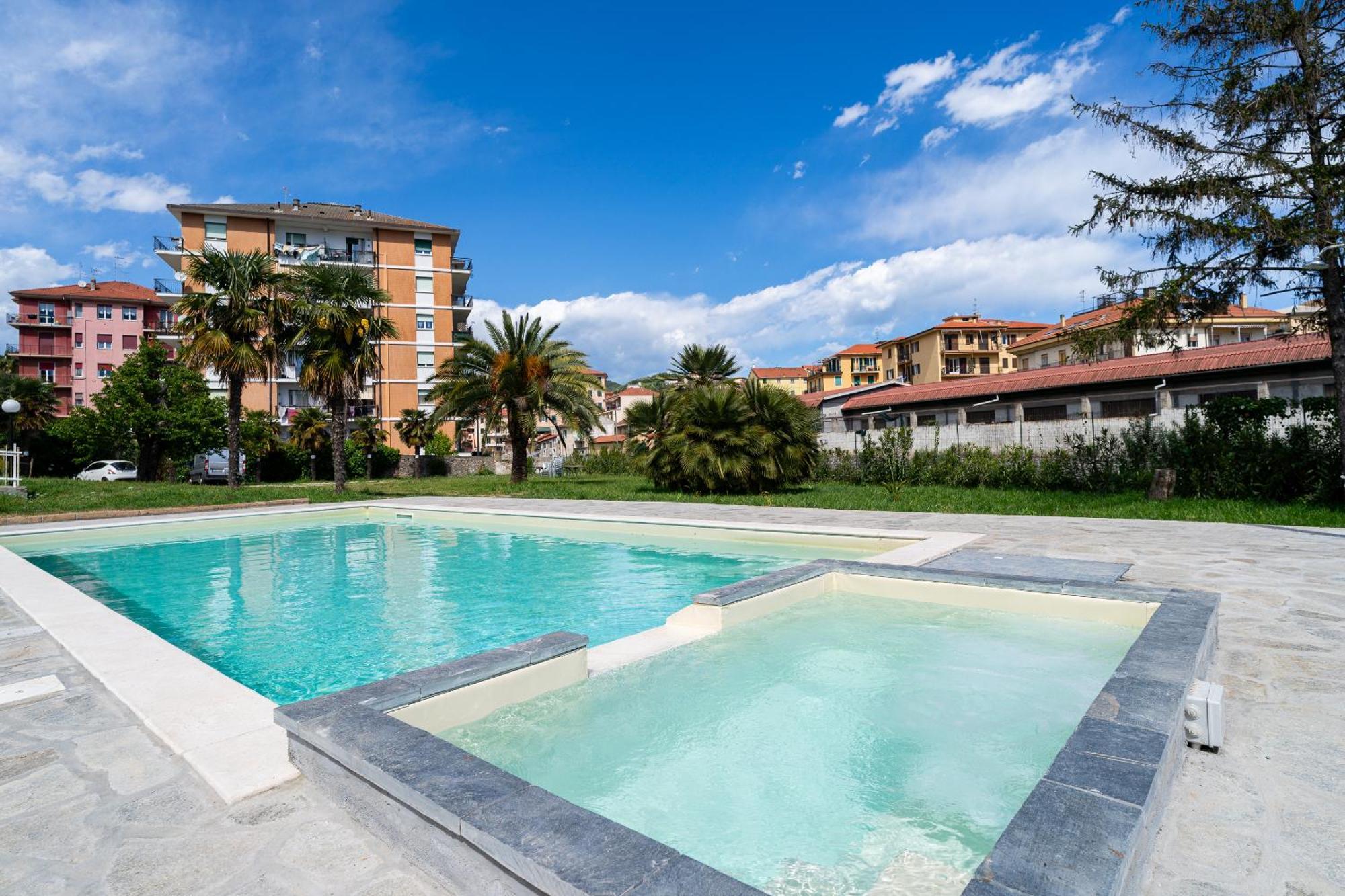 Il Gattino Di Porto - Apt 6 - Monolocale Terrazzo Piscina インペリア エクステリア 写真